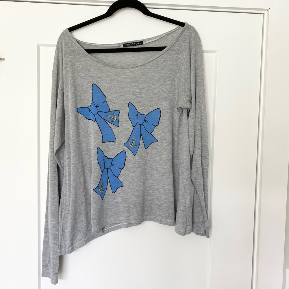 Wildfox Bow and Anchor Tee